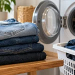 Tvätta jeans
